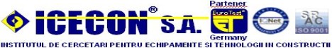 ICECON S.A - Institutul de Cercetari pentru Echipamente si Tehnologii in Constructii!